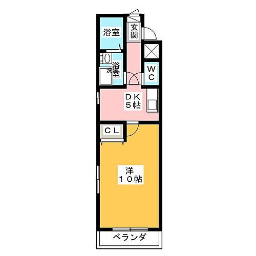 ＨＡＮＡＹＡＳＨＩＫＩ 4階 1DK 賃貸物件詳細