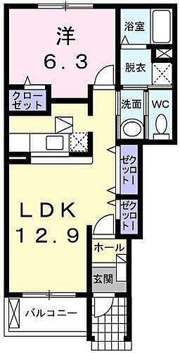 静岡県静岡市清水区長崎 御門台駅 1LDK アパート 賃貸物件詳細