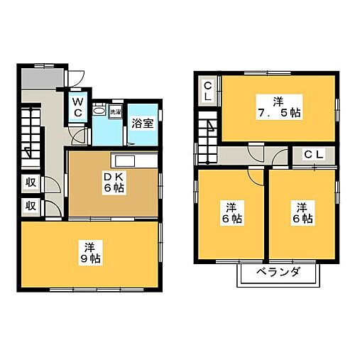 岐阜県各務原市川島小網町 4DK 一戸建て 賃貸物件詳細