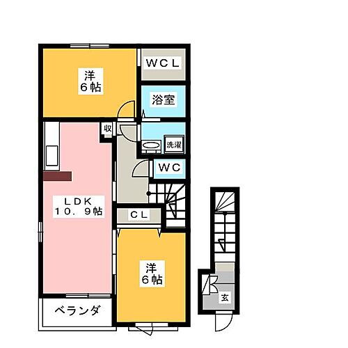 三重県多気郡明和町大字斎宮 斎宮駅 2LDK アパート 賃貸物件詳細