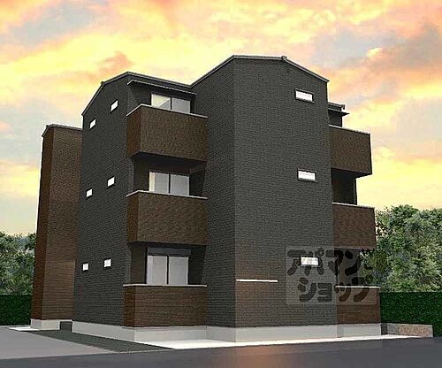 京都府京都市下京区中堂寺薮ノ内町 賃貸アパート