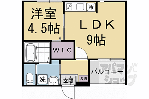 京都府京都市右京区太秦西蜂岡町 賃貸アパート