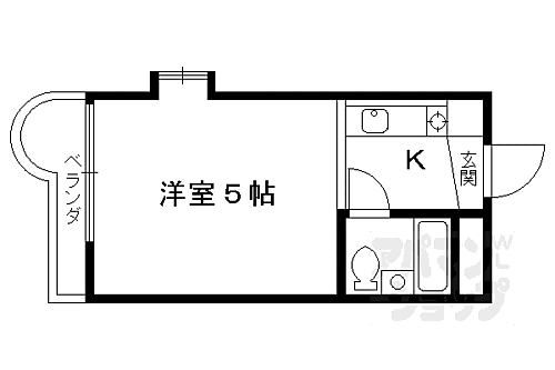 京都府京都市西京区川島玉頭町 桂駅 1K マンション 賃貸物件詳細