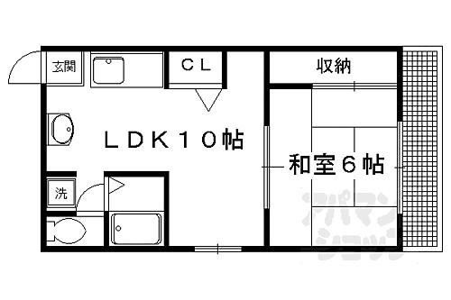 京都府京都市北区大宮北ノ岸町 北大路駅 1LDK マンション 賃貸物件詳細