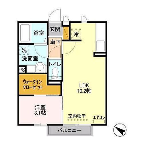 茨城県土浦市神立町3431-20 土浦駅 1LDK アパート 賃貸物件詳細