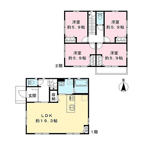 プルミエール　Ｃ棟 4LDK 賃貸物件詳細
