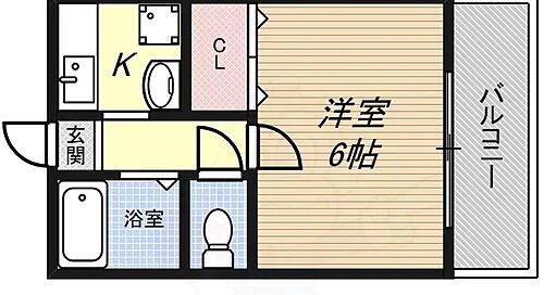 兵庫県神戸市須磨区須磨浦通6丁目 須磨駅 1K アパート 賃貸物件詳細