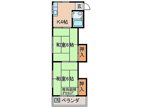 京都府京都市伏見区向島二ノ丸町 観月橋駅 2K マンション 賃貸物件詳細