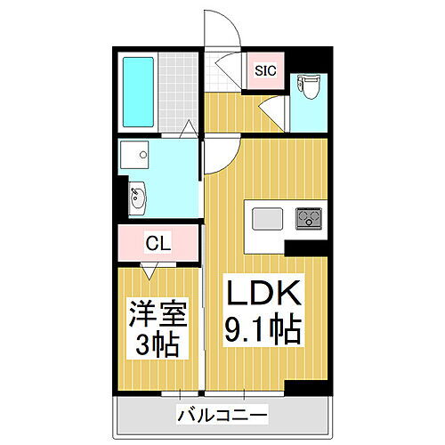 長野県松本市大字里山辺 松本駅 1LDK アパート 賃貸物件詳細