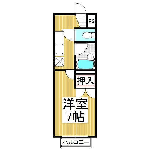 長野県長野市大字大豆島 長野駅 1K アパート 賃貸物件詳細