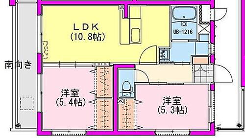 宮崎県都城市栄町 都城駅 2LDK マンション 賃貸物件詳細