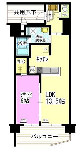 シティマンション衆楽 3階 1LDK 賃貸物件詳細