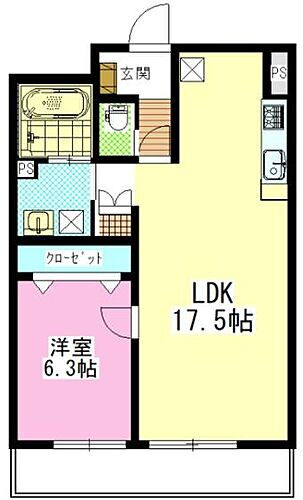 マーガレットテラス 3階 1LDK 賃貸物件詳細