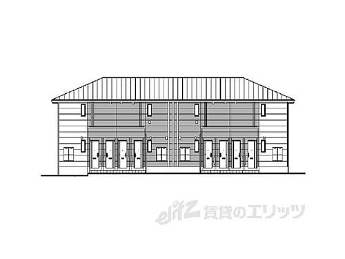 京都府京都市右京区常盤下田町 2階建 