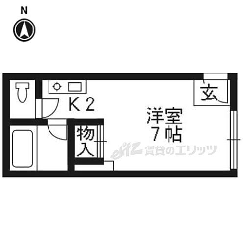 京都府京都市北区紫野十二坊町 北大路駅 ワンルーム アパート 賃貸物件詳細