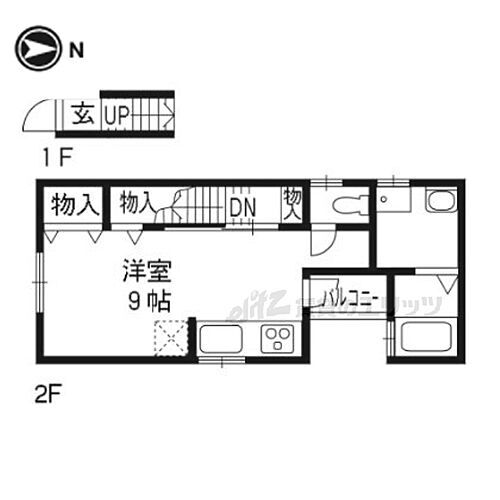 京都府京都市東山区泉涌寺東林町 東福寺駅 ワンルーム アパート 賃貸物件詳細