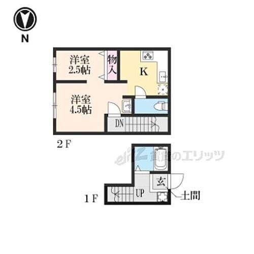 京都府京都市南区西九条池ノ内町 京都駅 1K アパート 賃貸物件詳細