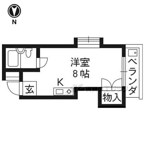 ベルヴィナダ 3階 ワンルーム 賃貸物件詳細