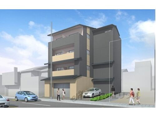 京都府京都市東山区東大路松原上る４丁目毘沙門町 4階建 