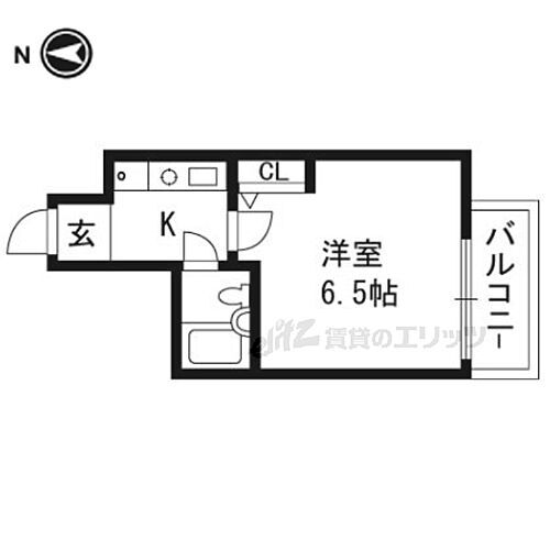 エスリード京都駅前 11階 1K 賃貸物件詳細