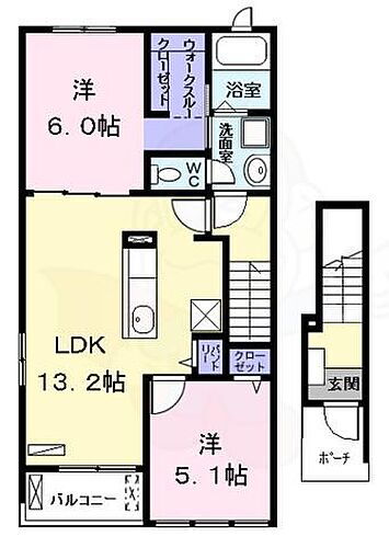 愛知県名古屋市港区当知2丁目1909番 荒子川公園駅 2LDK アパート 賃貸物件詳細