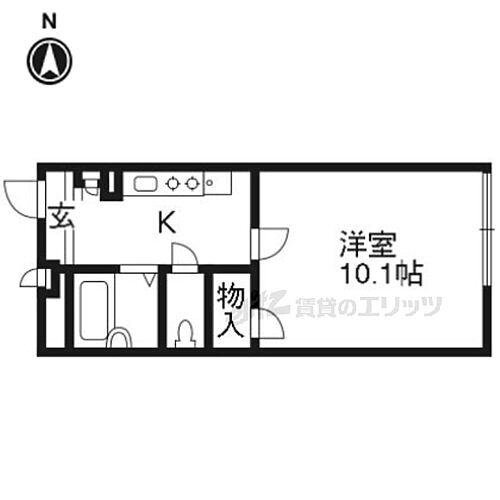 京都府京都市南区西九条南田町 東寺駅 1K アパート 賃貸物件詳細
