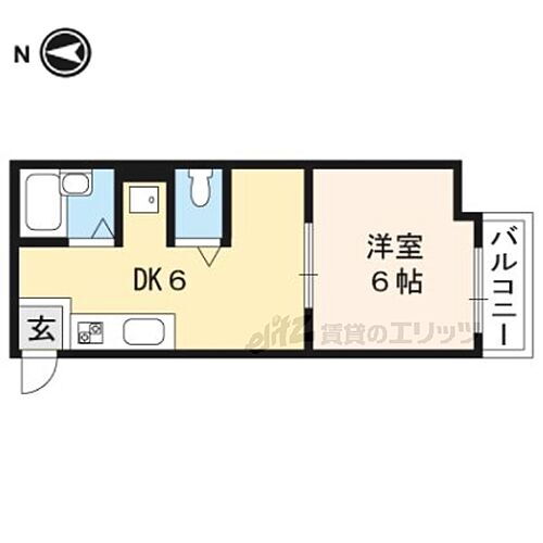 京都府京都市中京区聚楽廻松下町 円町駅 1DK マンション 賃貸物件詳細