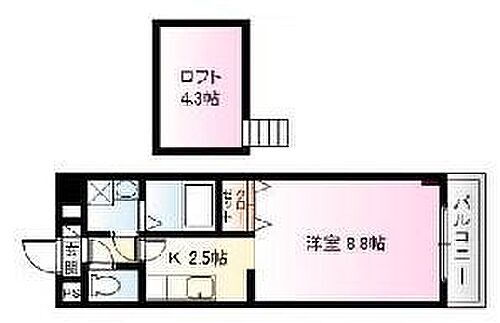 滋賀県彦根市八坂町 南彦根駅 1K マンション 賃貸物件詳細