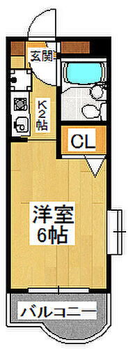 ジョイフル船橋 4階 1K 賃貸物件詳細