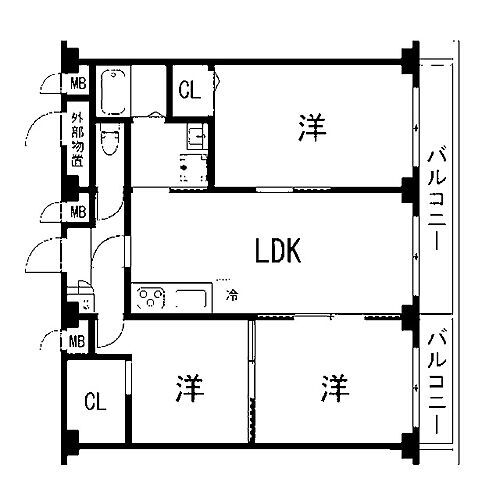 兵庫県神戸市西区池上１丁目 賃貸マンション