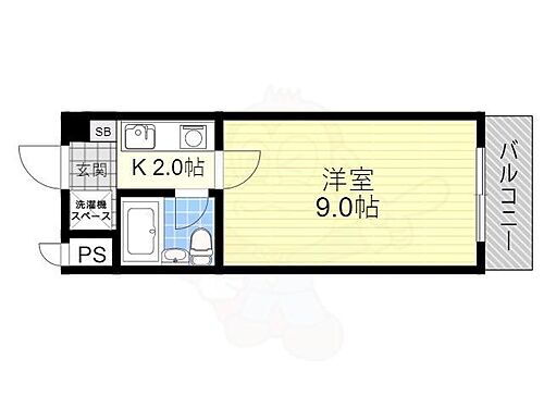 滋賀県草津市矢橋町 南草津駅 1K マンション 賃貸物件詳細