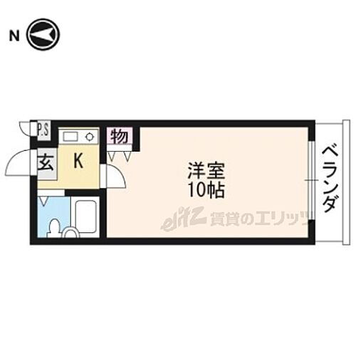 京都府京都市南区久世上久世町 洛西口駅 1K マンション 賃貸物件詳細