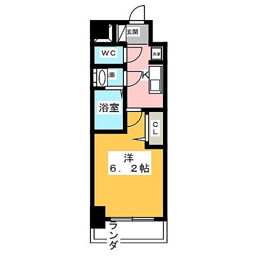 アステリ鶴舞テーセラ 14階 1K 賃貸物件詳細