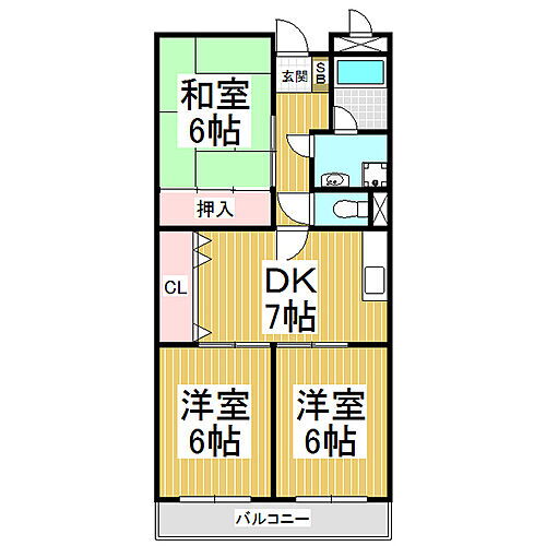 長野県伊那市上新田 伊那市駅 3DK マンション 賃貸物件詳細