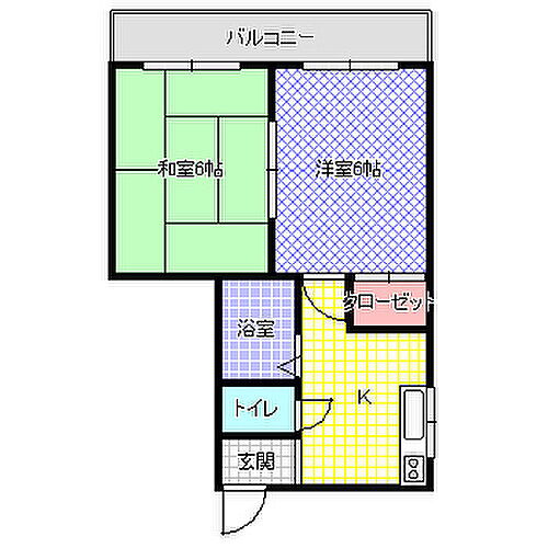 大阪府寝屋川市香里南之町 香里園駅 2K マンション 賃貸物件詳細