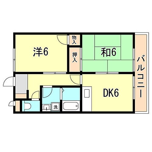 兵庫県神戸市西区北別府3丁目 伊川谷駅 2DK マンション 賃貸物件詳細