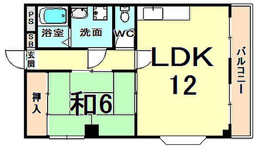 兵庫県尼崎市東難波町3丁目 出屋敷駅 1LDK マンション 賃貸物件詳細