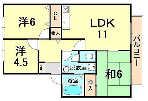 兵庫県伊丹市瑞穂町5丁目 伊丹駅 3LDK アパート 賃貸物件詳細