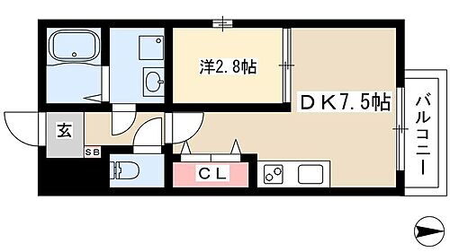 愛知県名古屋市中村区佐古前町21-19 亀島駅 1DK マンション 賃貸物件詳細