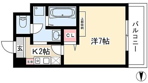 愛知県名古屋市中村区藤江町1丁目28 中村日赤駅 1K マンション 賃貸物件詳細