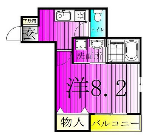 千葉県柏市豊四季710-120 南柏駅 1K アパート 賃貸物件詳細