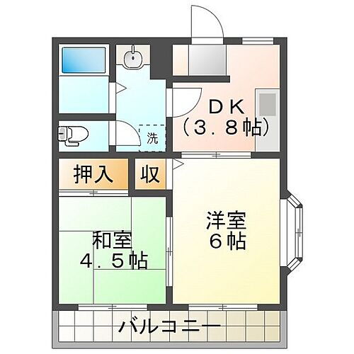 三重県津市西古河町 津新町駅 2DK マンション 賃貸物件詳細