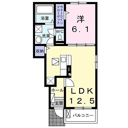 パルクソレイユ萩丘 1階 1LDK 賃貸物件詳細