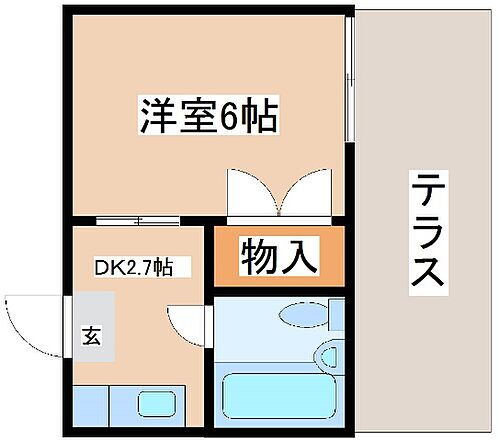 パフィオ今寺 1階 1DK 賃貸物件詳細