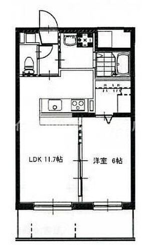 コンブリオ高柳 2階 1LDK 賃貸物件詳細