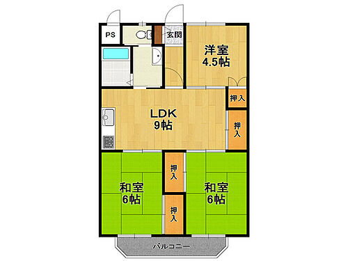 兵庫県西宮市若草町2丁目2-10 鳴尾・武庫川女子大前駅 3LDK マンション 賃貸物件詳細