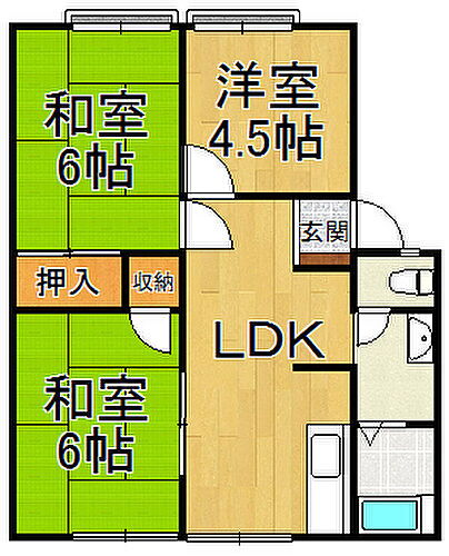 兵庫県西宮市若草町1丁目5-27 甲子園駅 3LDK アパート 賃貸物件詳細