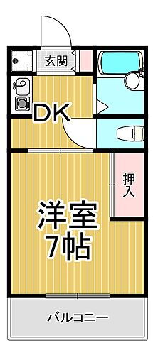 兵庫県西宮市仁川百合野町 仁川駅 1DK アパート 賃貸物件詳細