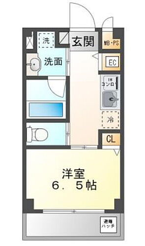 ステラ英賀保 5階 1K 賃貸物件詳細