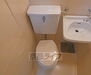 ハイツ北野 ユニットバスのトイレです。